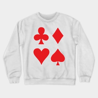 The Four French Suits Crewneck Sweatshirt